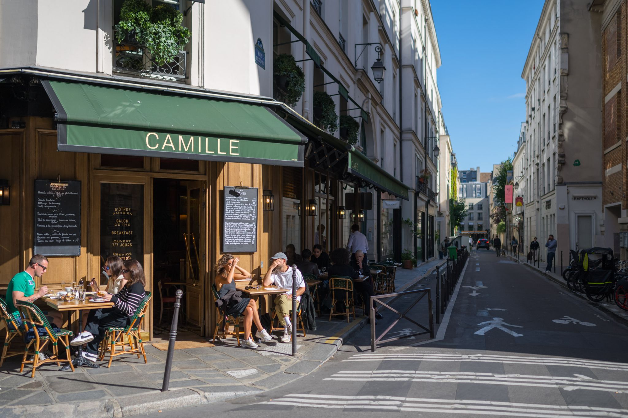 Café Camille, le Marais, Paris