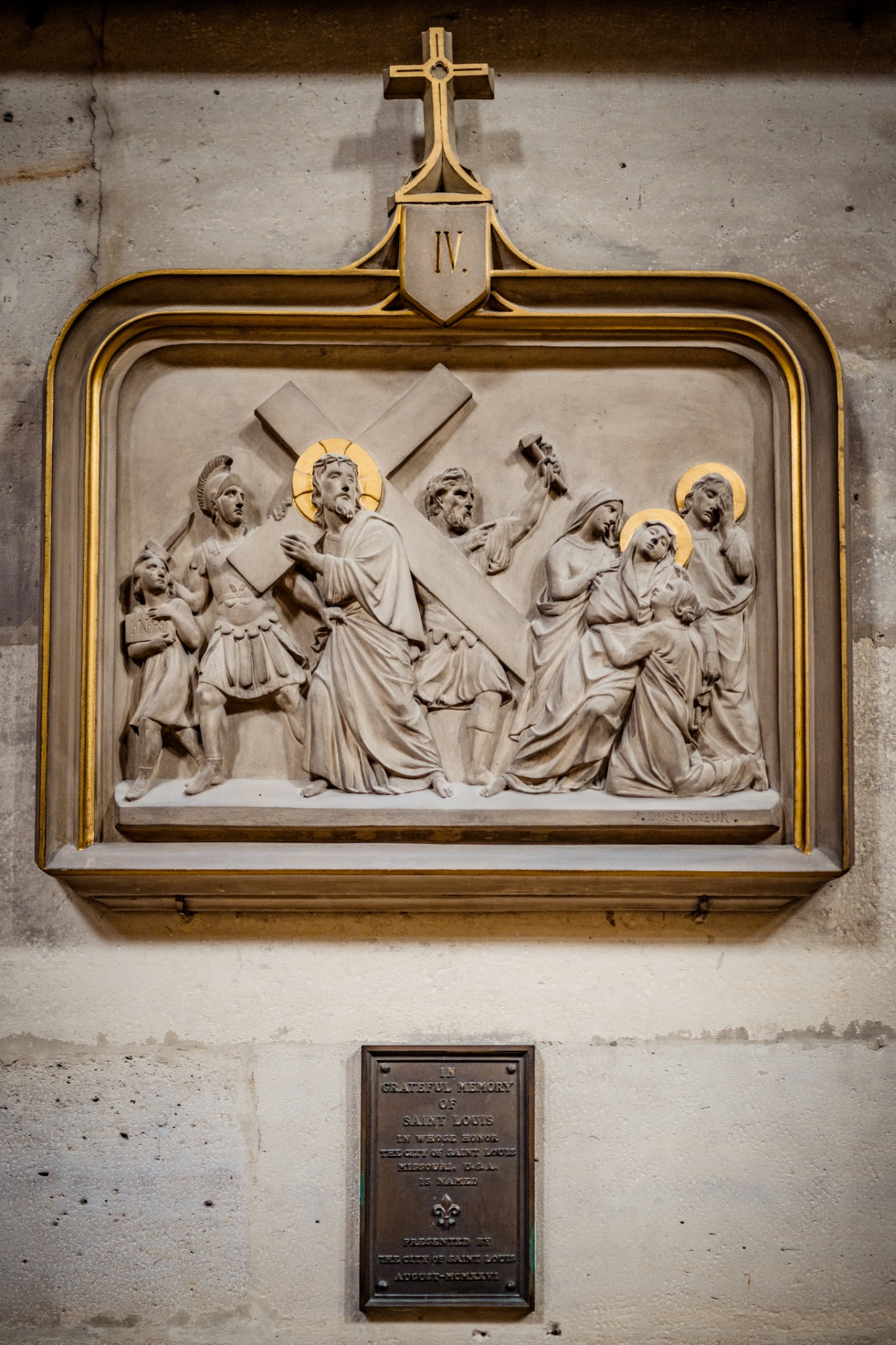Saint-Louis-en-l'Île Church, Paris 4, detail