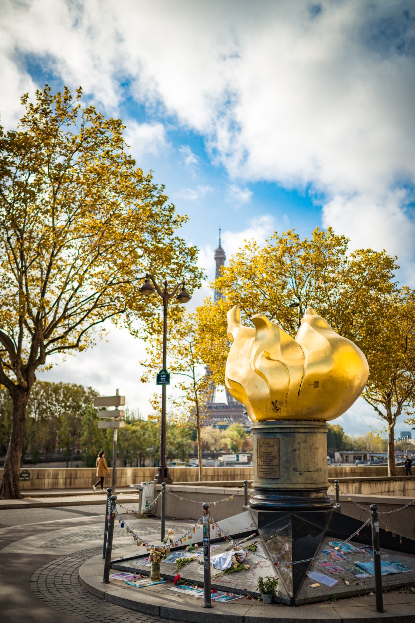 Flame of Liberty, Alma Bridge, Paris 16