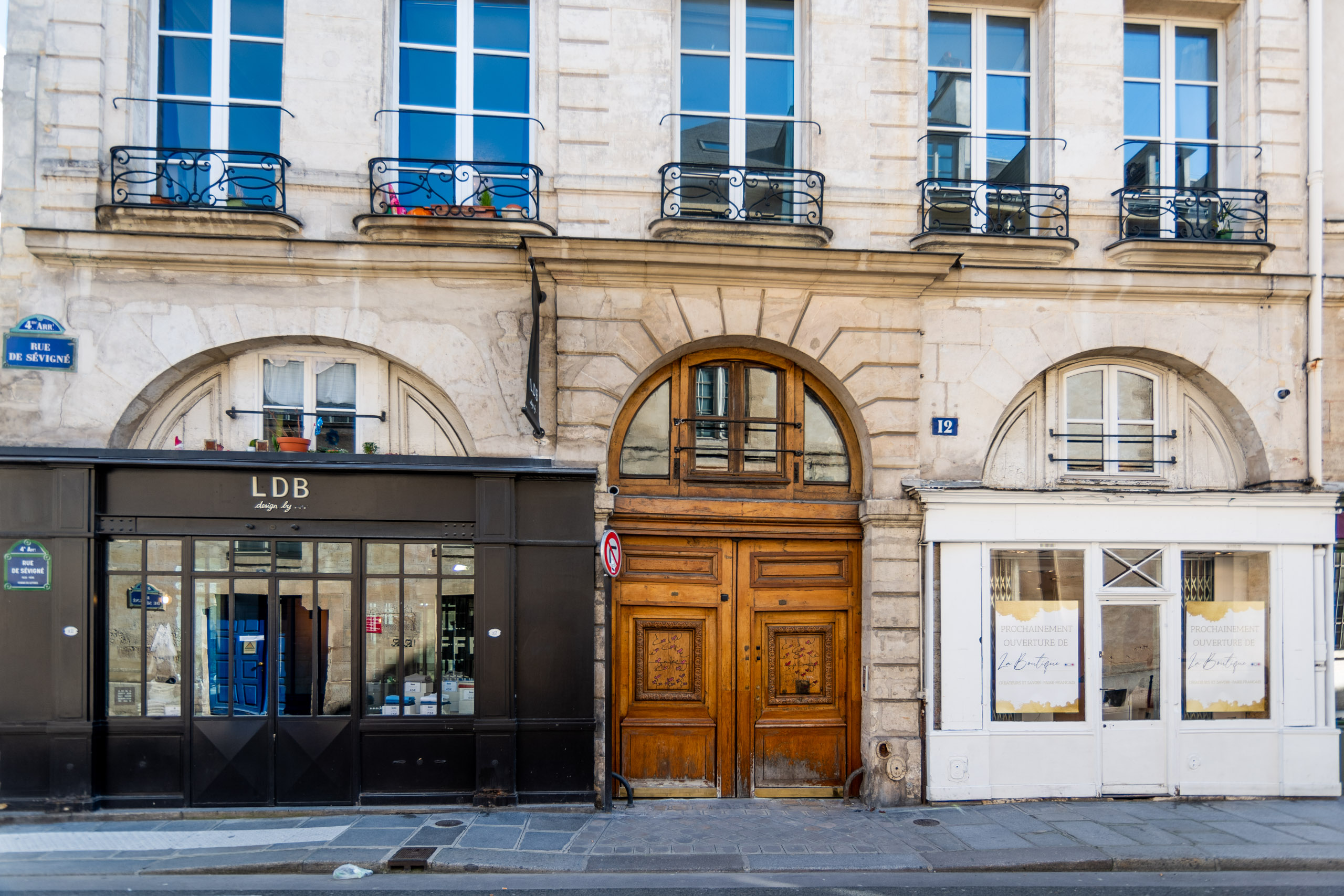 Clothing Shop, rue de Sévigné, Paris 4