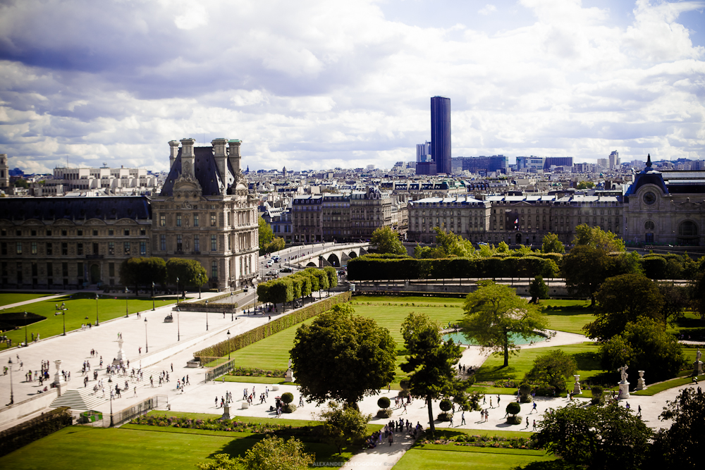Rive Gauche from Rive Droite, Paris
