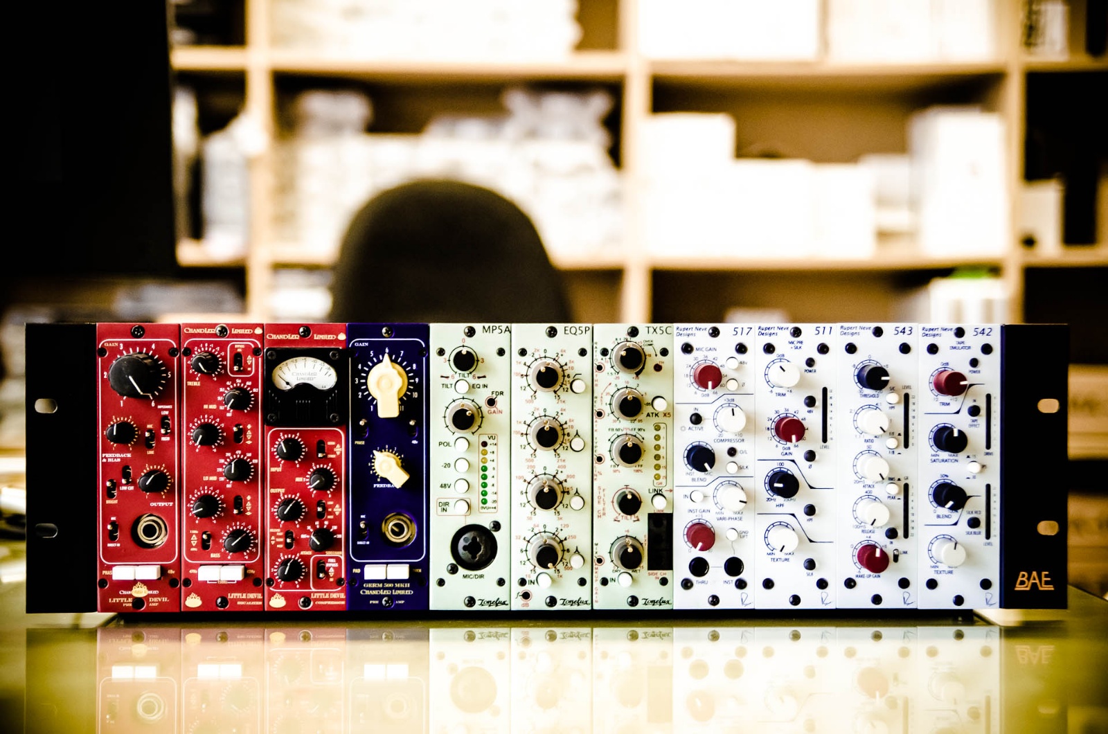 500 Format Modules from Chandler Limited, Tonelux, Rupert Neve Designs