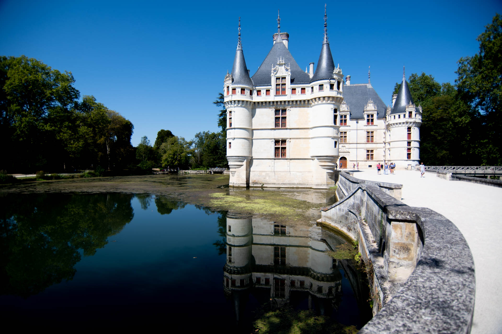 Château d'Azay-le-Rideau, région de Tours
